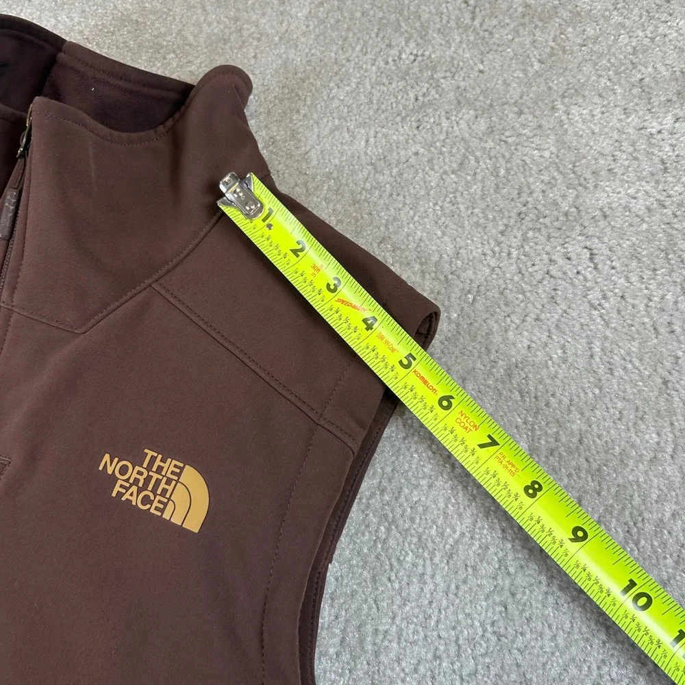 The North Face Apex Bionic Vest Mens Medium Brown WindWall Softshell NF0A2TBC
